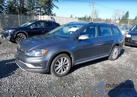 2017 Volkswagen Golf Alltrack Tsi S/Tsi Se/Tsi Sel z USA, uszkodzony, nr VIN 3VWH17AU4HM508570